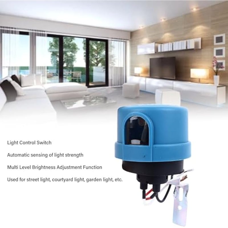 105-305V 10A Twist Lock Photocell Automatic Switch IP65 Photocell for Outdoor,Street, Highway and Garden Lights(#4) - Image 2